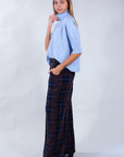 PANTALONE TARTAN LANA