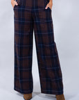 PANTALONE TARTAN LANA