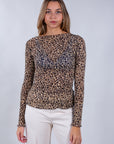 MAGLIA MACULATA IN MISTO CASHMERE