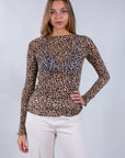 MAGLIA MACULATA IN MISTO CASHMERE