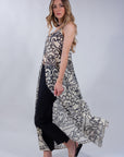 PRINTED VOILE VEST***