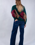 FRINGED FLARE JEANS