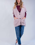 GILET BOUCLE' MAGLIA COLORS**