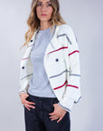 CARDIGAN RIGHE MULTICOLOR**