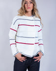 CARDIGAN RIGHE MULTICOLOR**