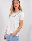 T-SHIRT SATIN