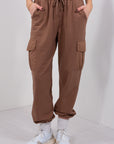 PANTALONE CARGO FELPA