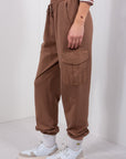 PANTALONE CARGO FELPA