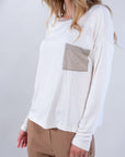 LUREX POCKET SWEATER