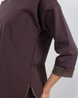 MAGLIA TASCA BORDO LUREX