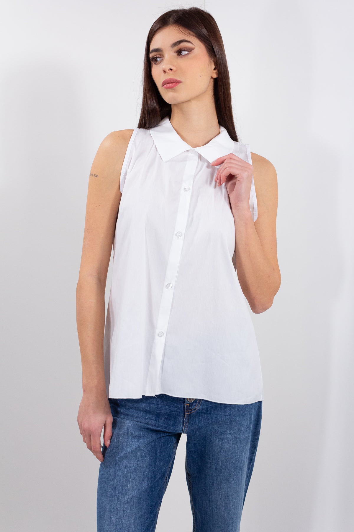 MAGLIA PUNTO MILANO + CAMICIA