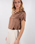 T-SHIRT SATIN