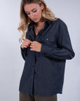 CAMICIA CHAMBRAY BLACK