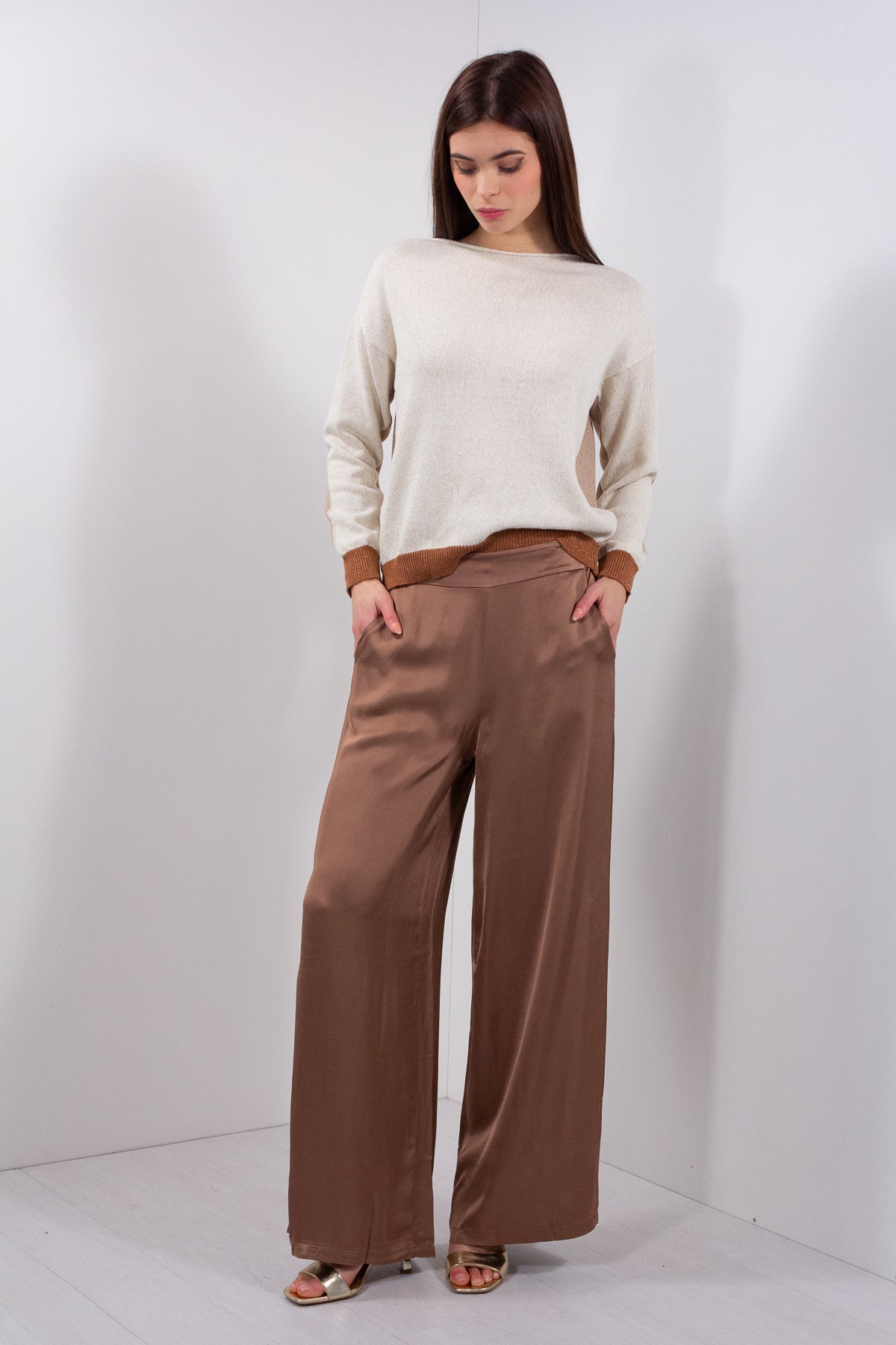 PANTALONE AMPIO SATIN