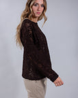 MAGLIA KIMONO PIZZO LANOS**