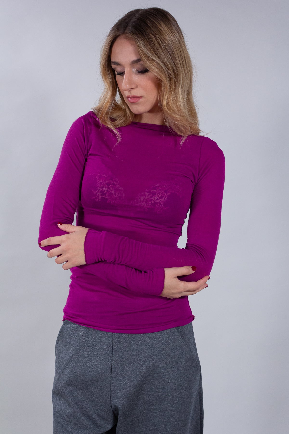 MAGLIA MISTO CASHMERE